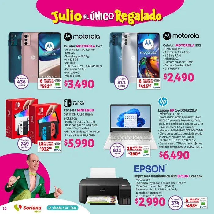 Catálogo de Julio Regalado Híper 7 de junio al 12 de junio 2024 - Pagina 32