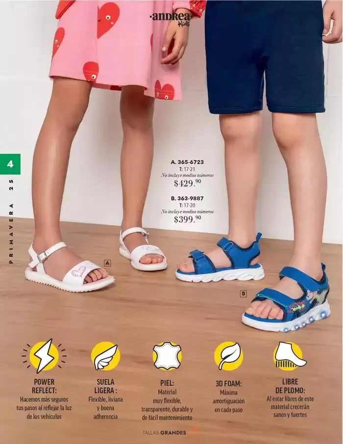 Catálogo de ANDREA | INFANTIL 26 de enero al 24 de mayo 2025 - Pagina 4