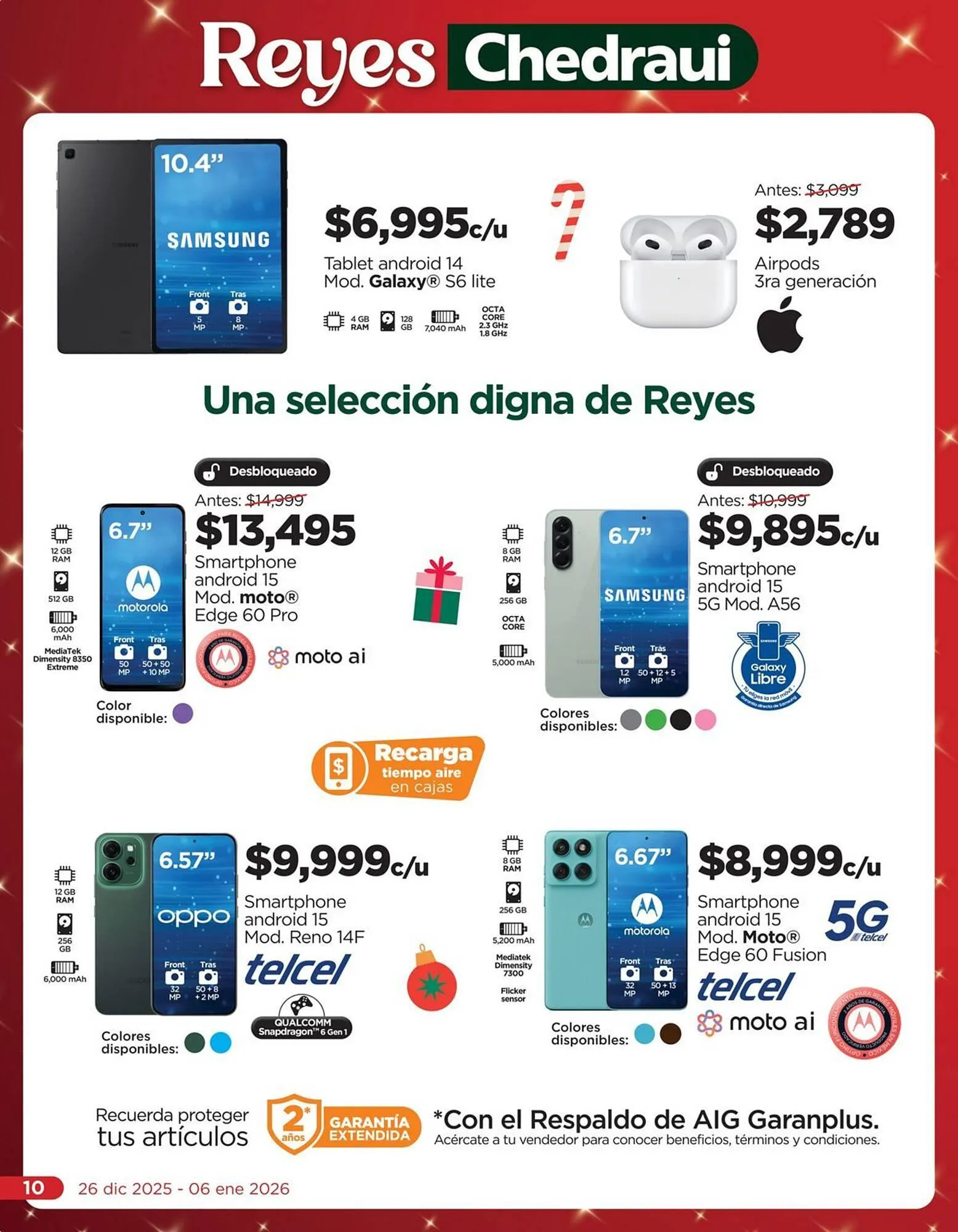 Catálogo de Folleto Chedraui 26 de diciembre al 6 de enero 2026 - Pagina 10