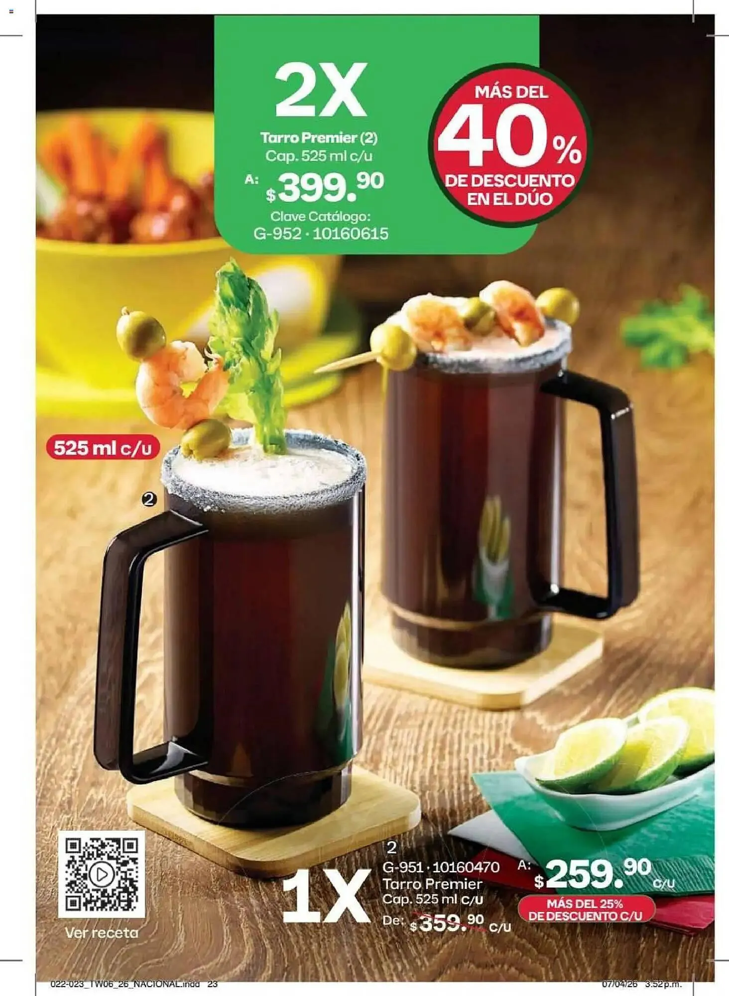 Catálogo de Catálogo Tupperware 18 de mayo al 14 de junio 2026 - Pagina 23