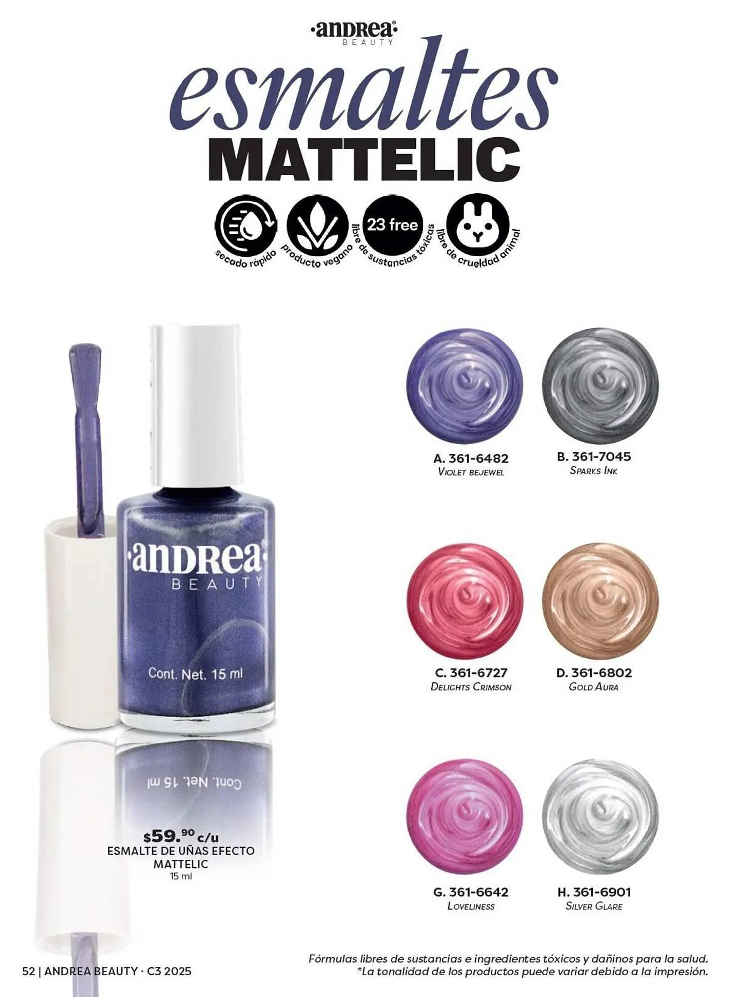 Catálogo de Catálogo Andrea 23 de mayo al 31 de diciembre 2025 - Pagina 52
