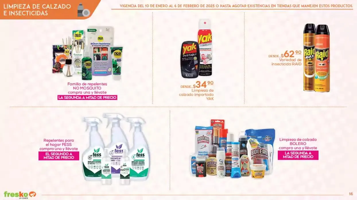 Catálogo de Limpieza - Fresko 10 de enero al 6 de febrero 2025 - Pagina 16
