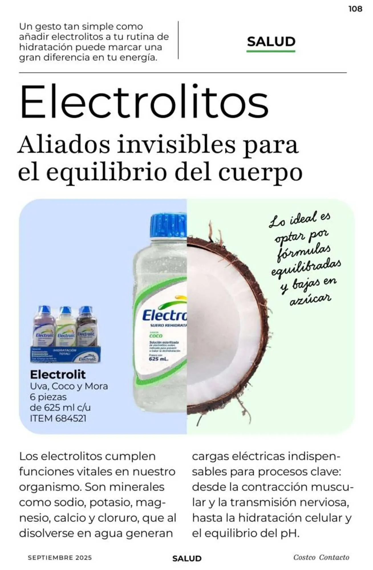 Catálogo de Catálogo Costco 10 de septiembre al 30 de septiembre 2025 - Pagina 108