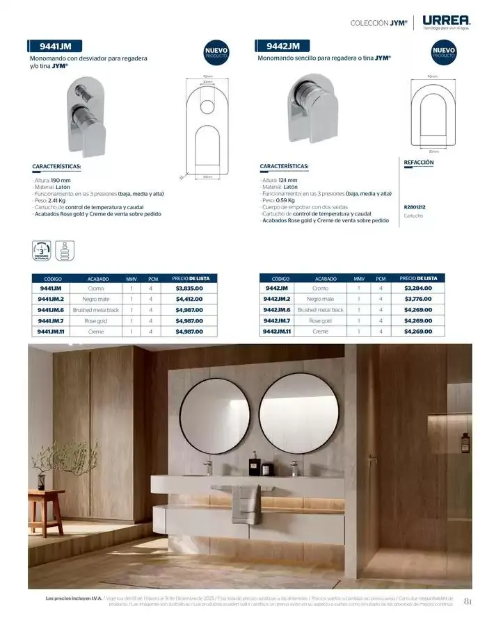 Catálogo de Catálogo Residencial 2025 28 de febrero al 28 de febrero 2026 - Pagina 87