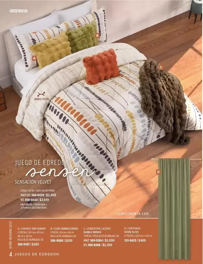 Catálogo de ANDREA - ANDREA HOME 26 de agosto al 25 de enero 2025 - Pagina 70