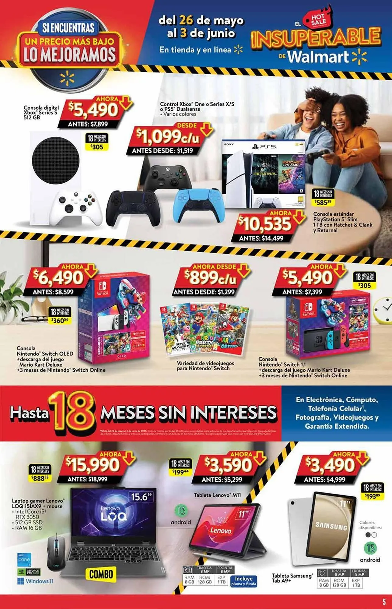 Catálogo de Catálogo Walmart 28 de mayo al 3 de junio 2025 - Pagina 5