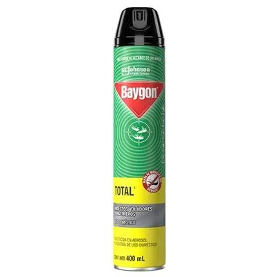INSECTICIDA EN AEROSOL 400 ML TOTAL BAYGON
