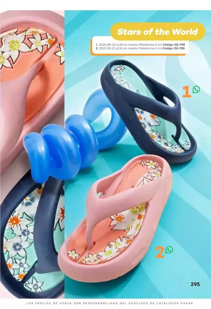 Catálogo de Pakar Sandalia 31 de enero al 31 de mayo 2025 - Pagina 295