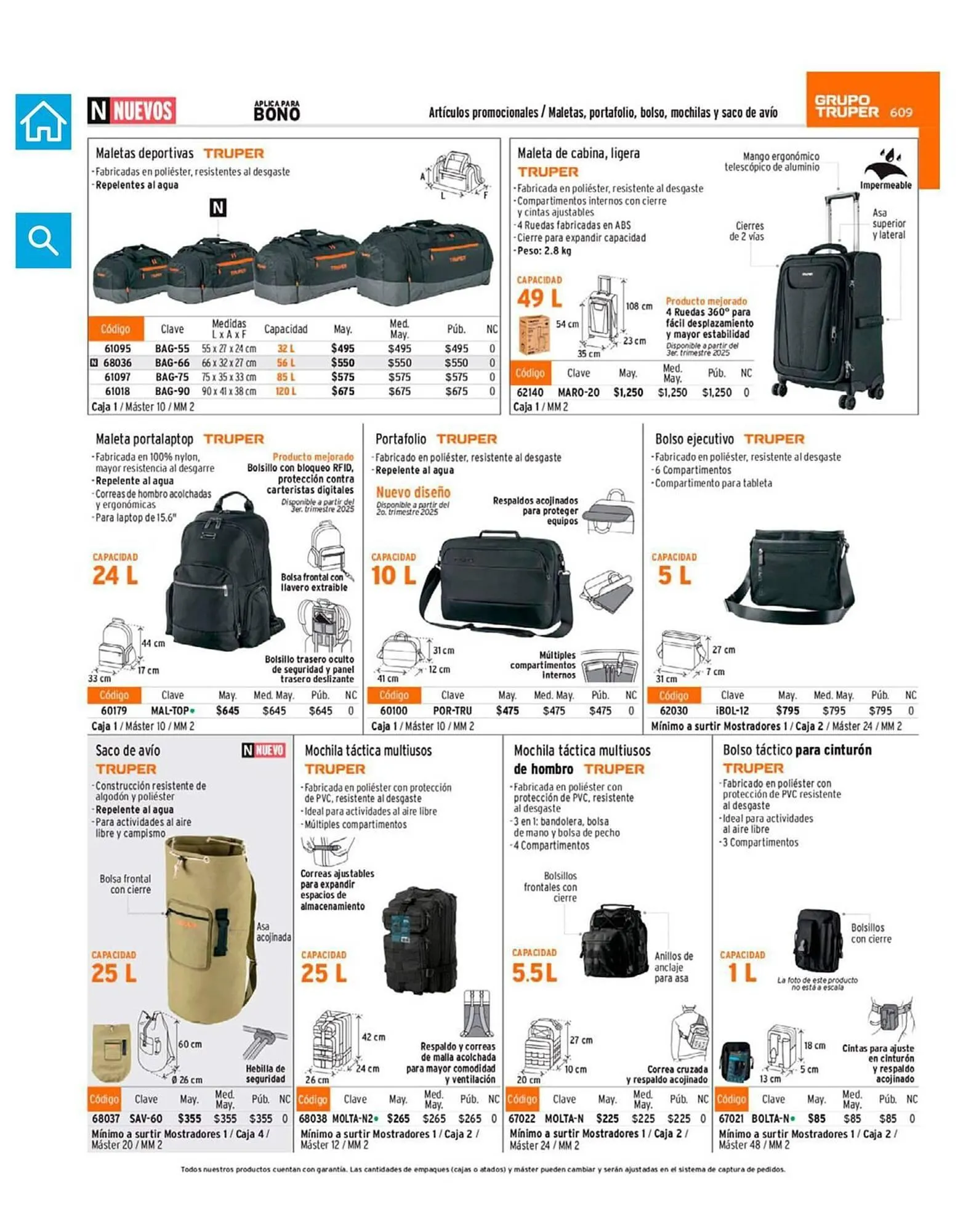 Catálogo de Catálogo Truper 7 de marzo al 31 de diciembre 2025 - Pagina 610