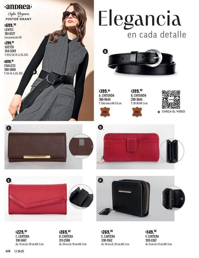 Catálogo de ANDREA - BOLSAS Y ACCESORIOS 26 de agosto al 25 de enero 2025 - Pagina 16
