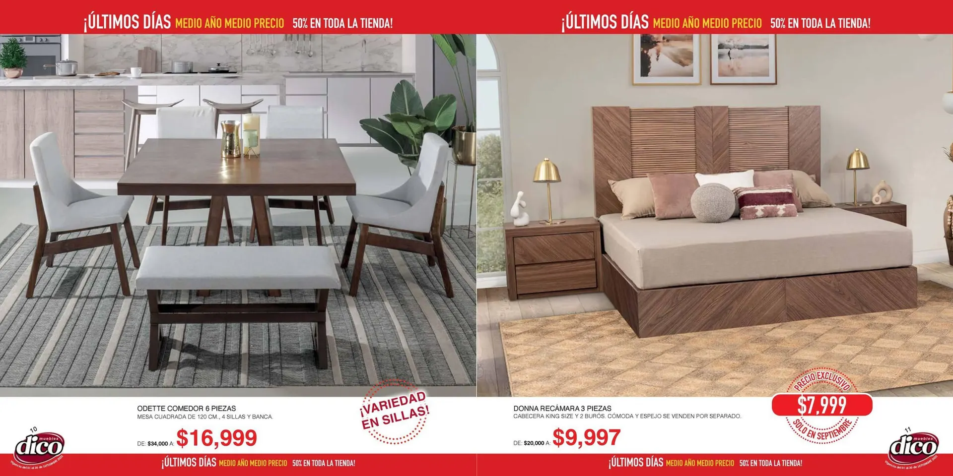 Catálogo de Catálogo Muebles Dico 9 de septiembre al 30 de septiembre 2025 - Pagina 6