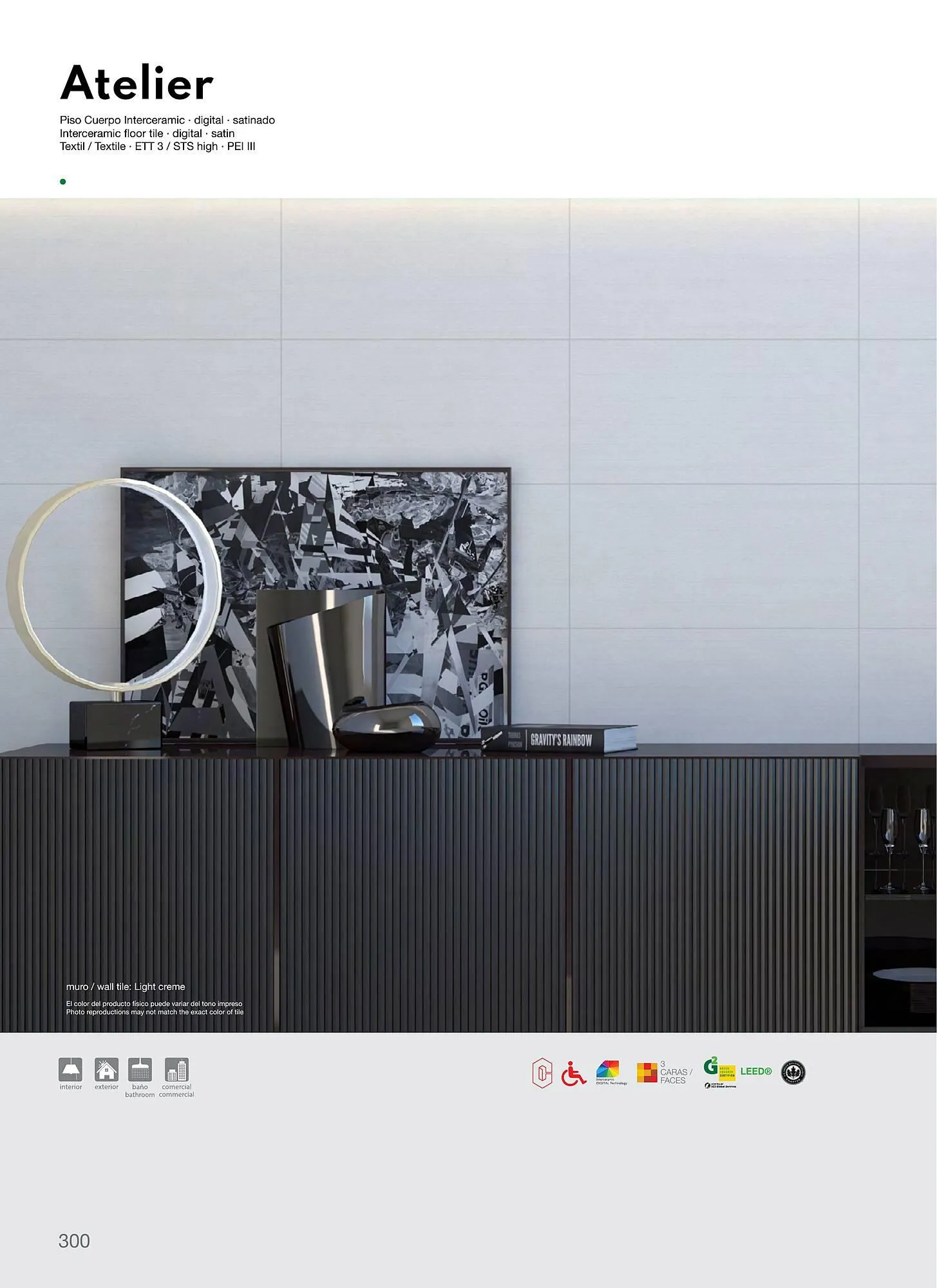 Catálogo de Catálogo Interceramic 12 de marzo al 31 de diciembre 2024 - Pagina 300
