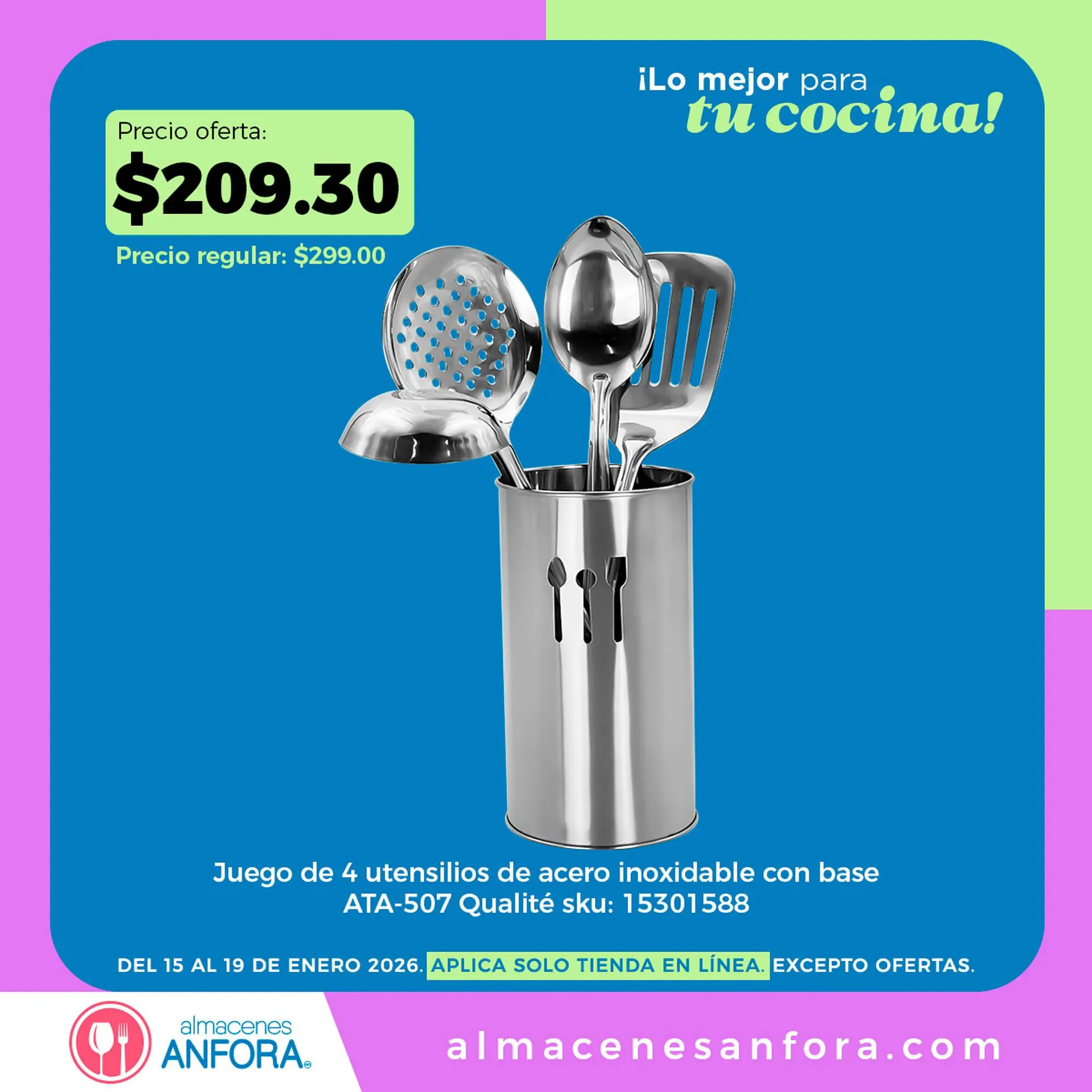 Catálogo de Catálogo Almacenes Anfora 16 de enero al 22 de enero 2026 - Pagina 3