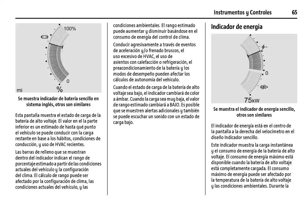 Catálogo de BrightDrop 400 Y BrightDrop 600 Manual del propietario 22 de enero al 31 de diciembre 2025 - Pagina 66