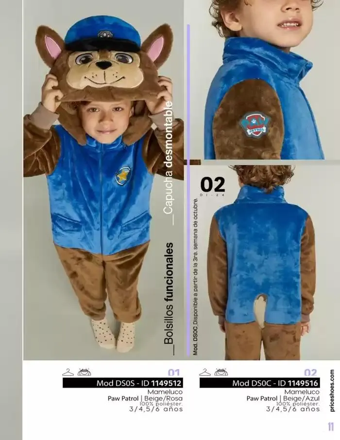 Catálogo de PIJAMAS | OTO-INV | 2024 | 1E 31 de octubre al 31 de enero 2025 - Pagina 13