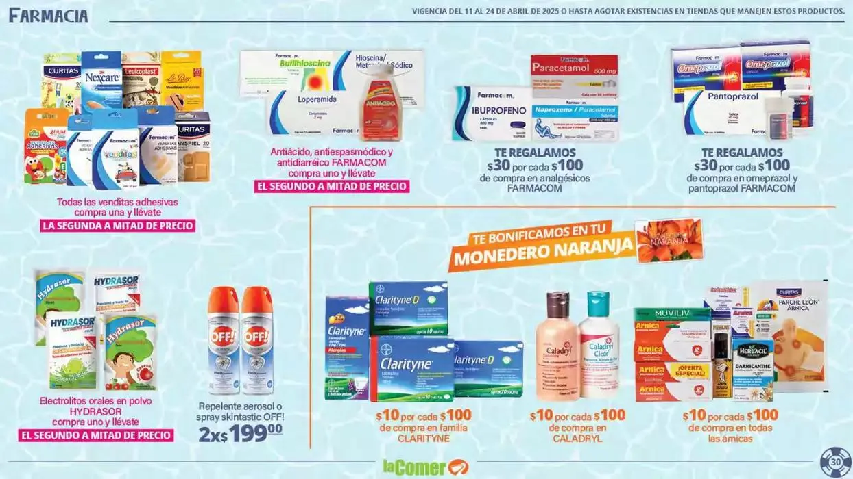 Catálogo de La Comer 11 de abril al 24 de abril 2025 - Pagina 30