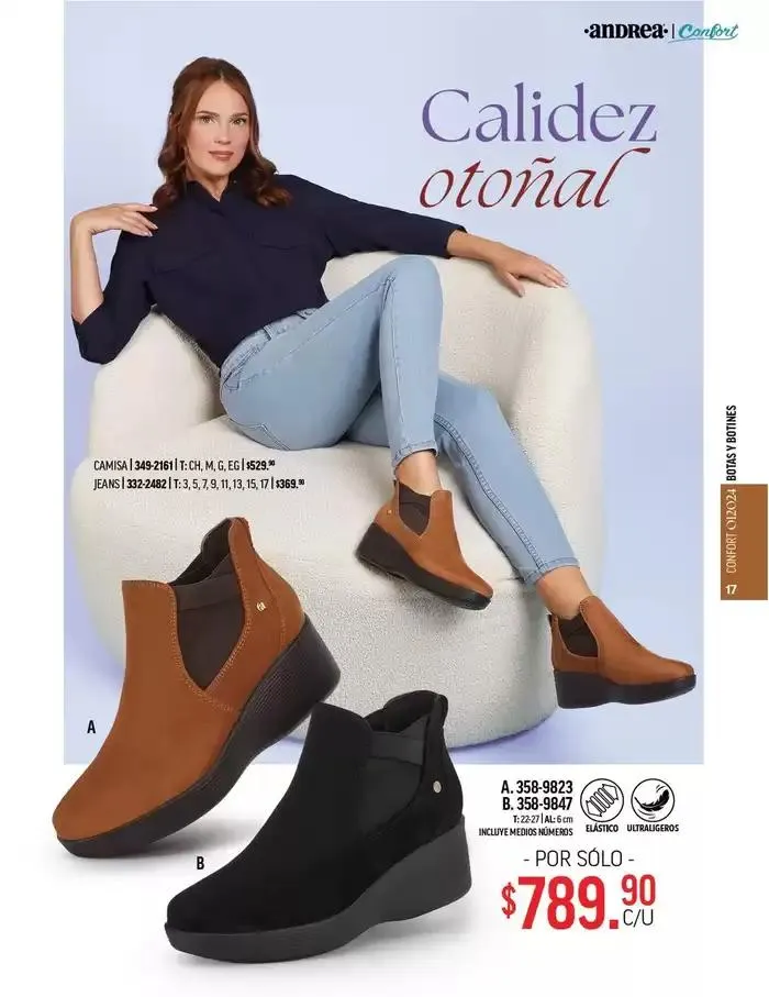 Catálogo de ANDREA - CALZADO CONFORT 26 de agosto al 25 de enero 2025 - Pagina 10