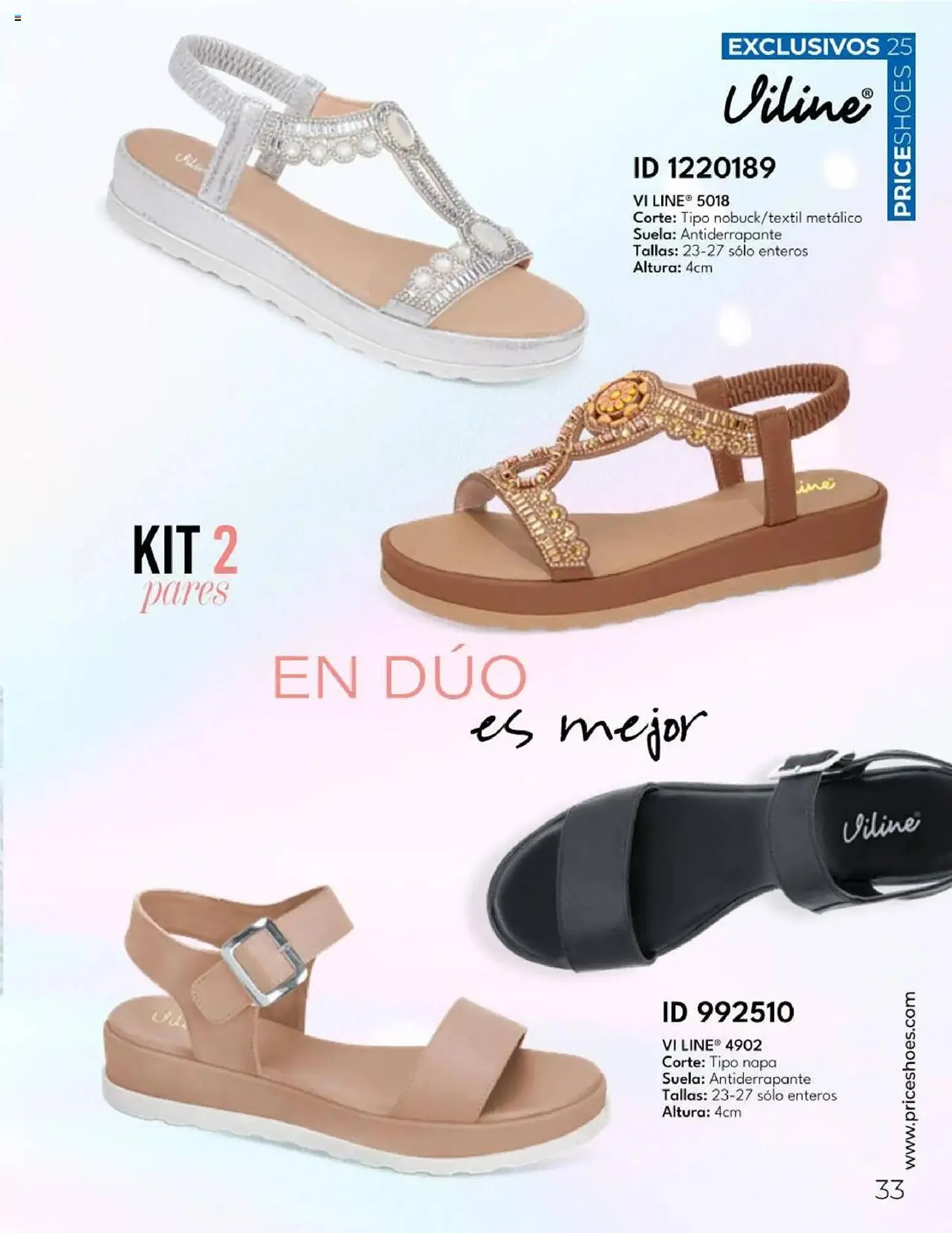 Catálogo de Catálogo Price Shoes 26 de junio al 1 de enero 2026 - Pagina 33
