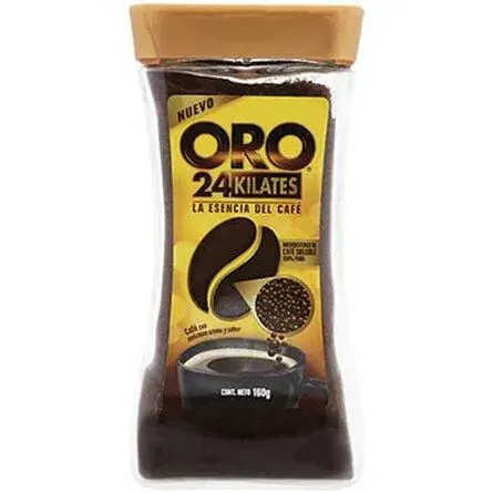Café Soluble Oro 24kilates 160 Gr