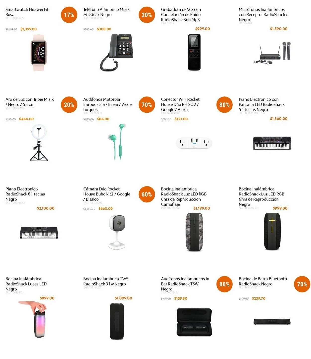 Catálogo de Radio Shack Oferta actual 17 de septiembre al 2 de octubre 2025 - Pagina 8