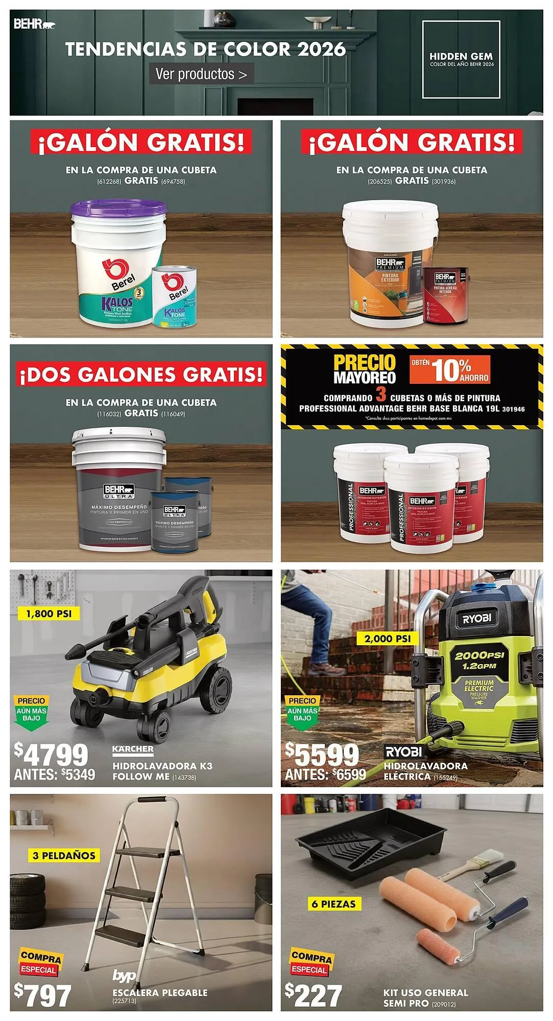 Catálogo de Catálogo The Home Depot 12 de febrero al 11 de marzo 2026 - Pagina 6