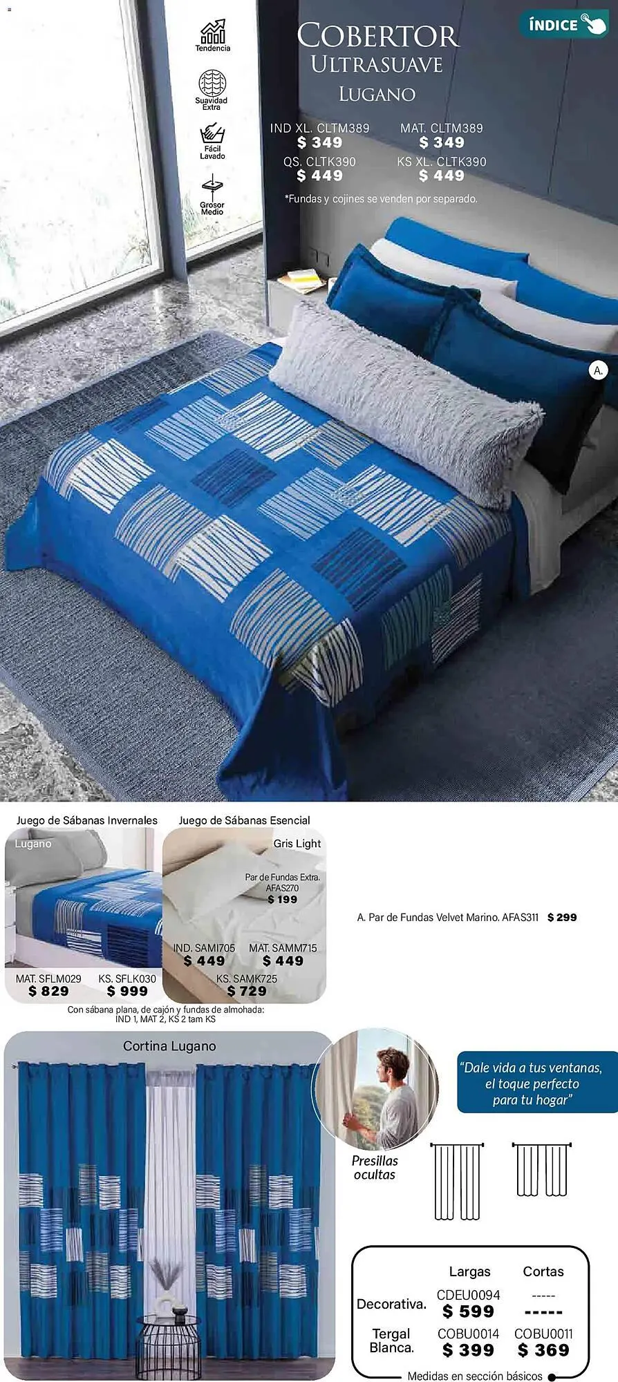 Catálogo de Catálogo Colchas Concord 1 de noviembre al 1 de febrero 2026 - Pagina 397