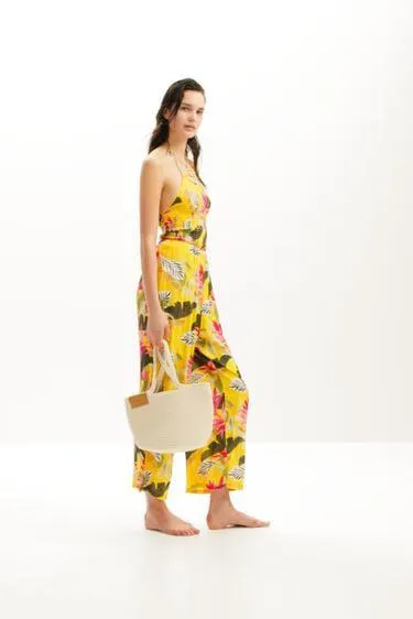 Mono largo halter tropical