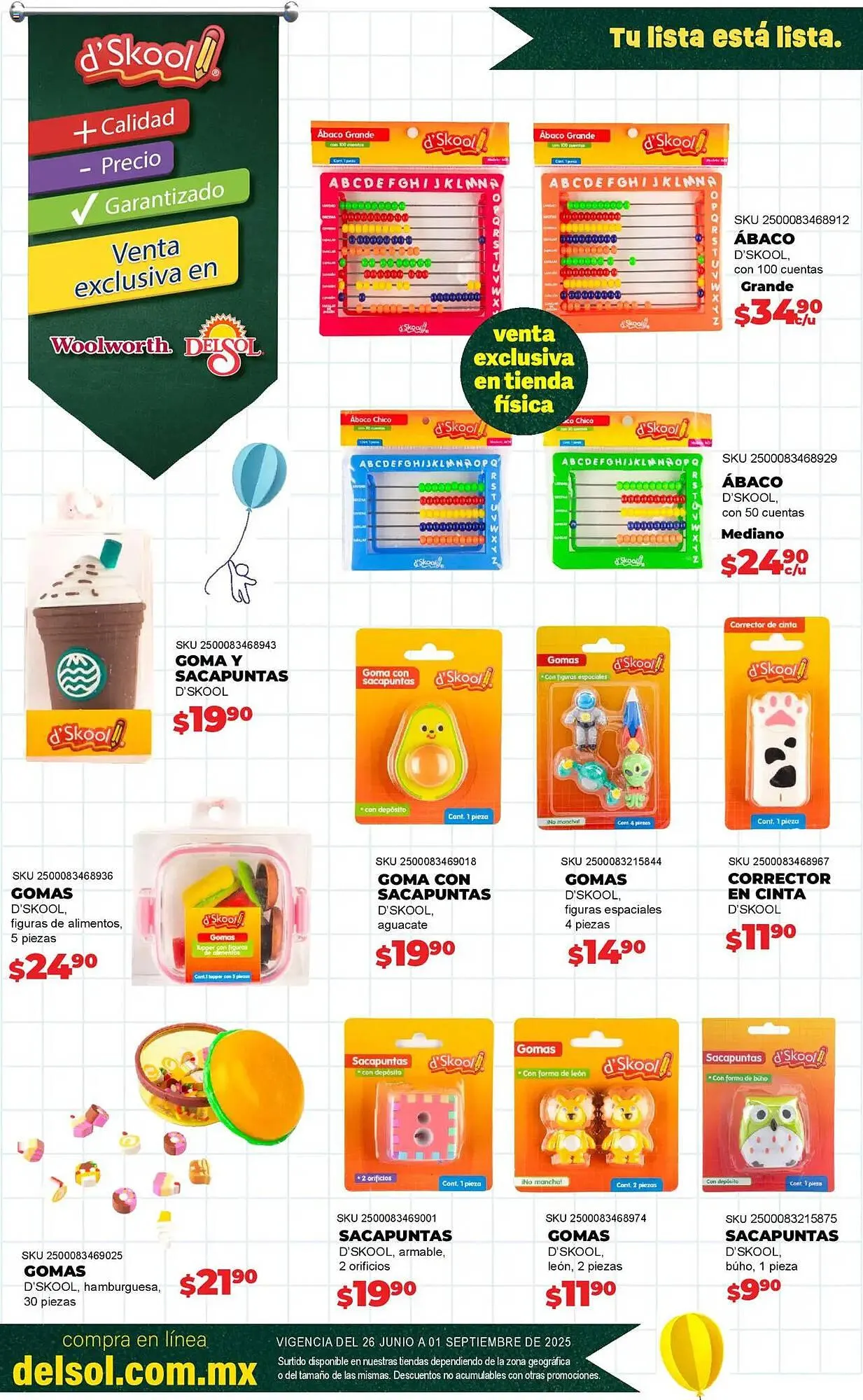 Catálogo de Catálogo Woolworth 26 de junio al 2 de septiembre 2025 - Pagina 3