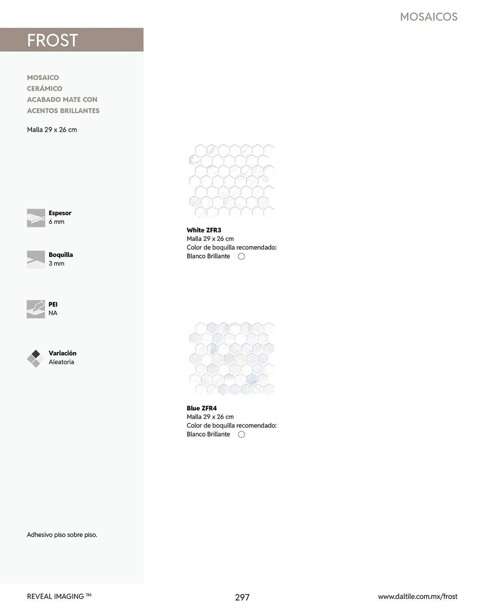 Catálogo de Catálogo Daltile 13 de enero al 31 de diciembre 2026 - Pagina 297