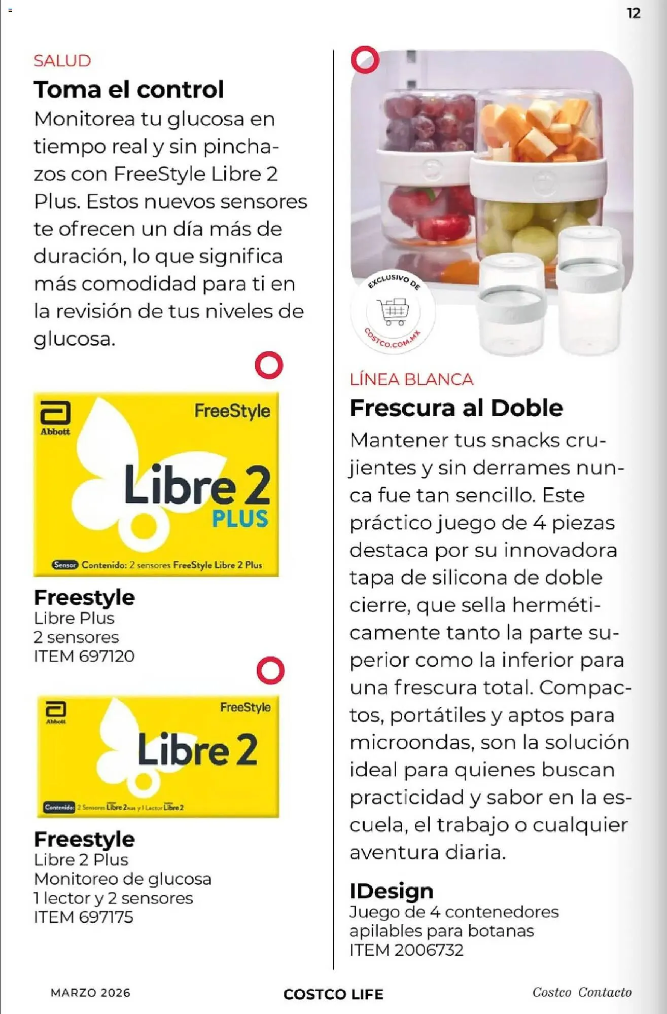 Catálogo de Catálogo Costco 1 de marzo al 1 de abril 2026 - Pagina 12