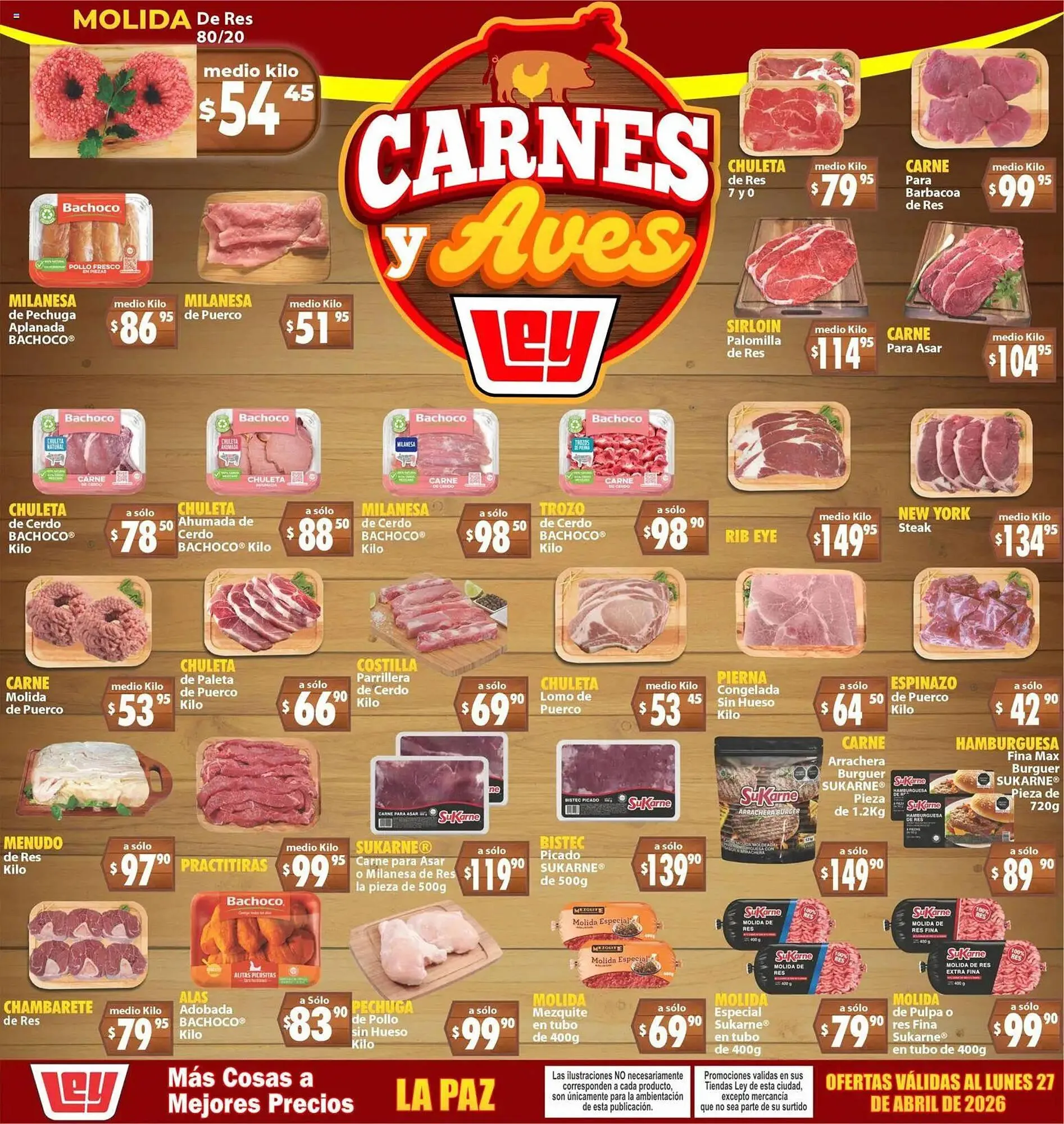 Catálogo de Folleto Casa Ley 25 de abril al 27 de abril 2026 - Pagina 1