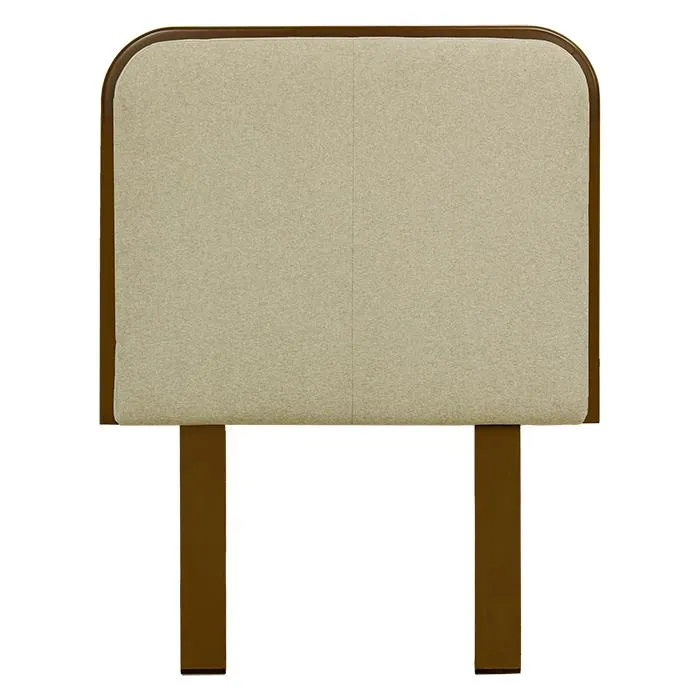 Cabecera Individual Tela Beige Lokit