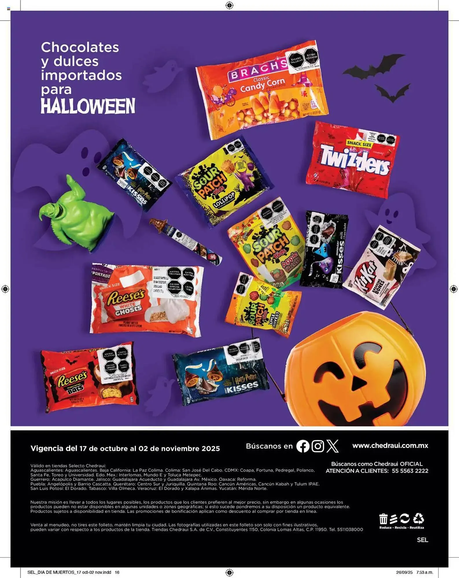 Catálogo de Folleto Chedraui 17 de octubre al 2 de noviembre 2025 - Pagina 16