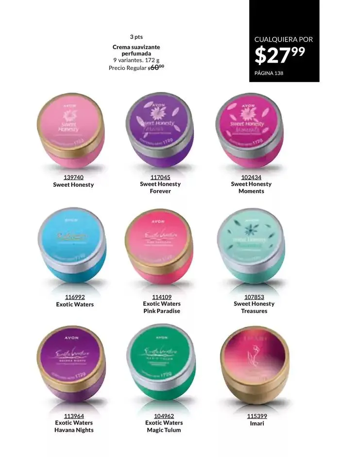 Catálogo de Avon COSMÉTICOS C7 17 de marzo al 7 de julio 2025 - Pagina 138