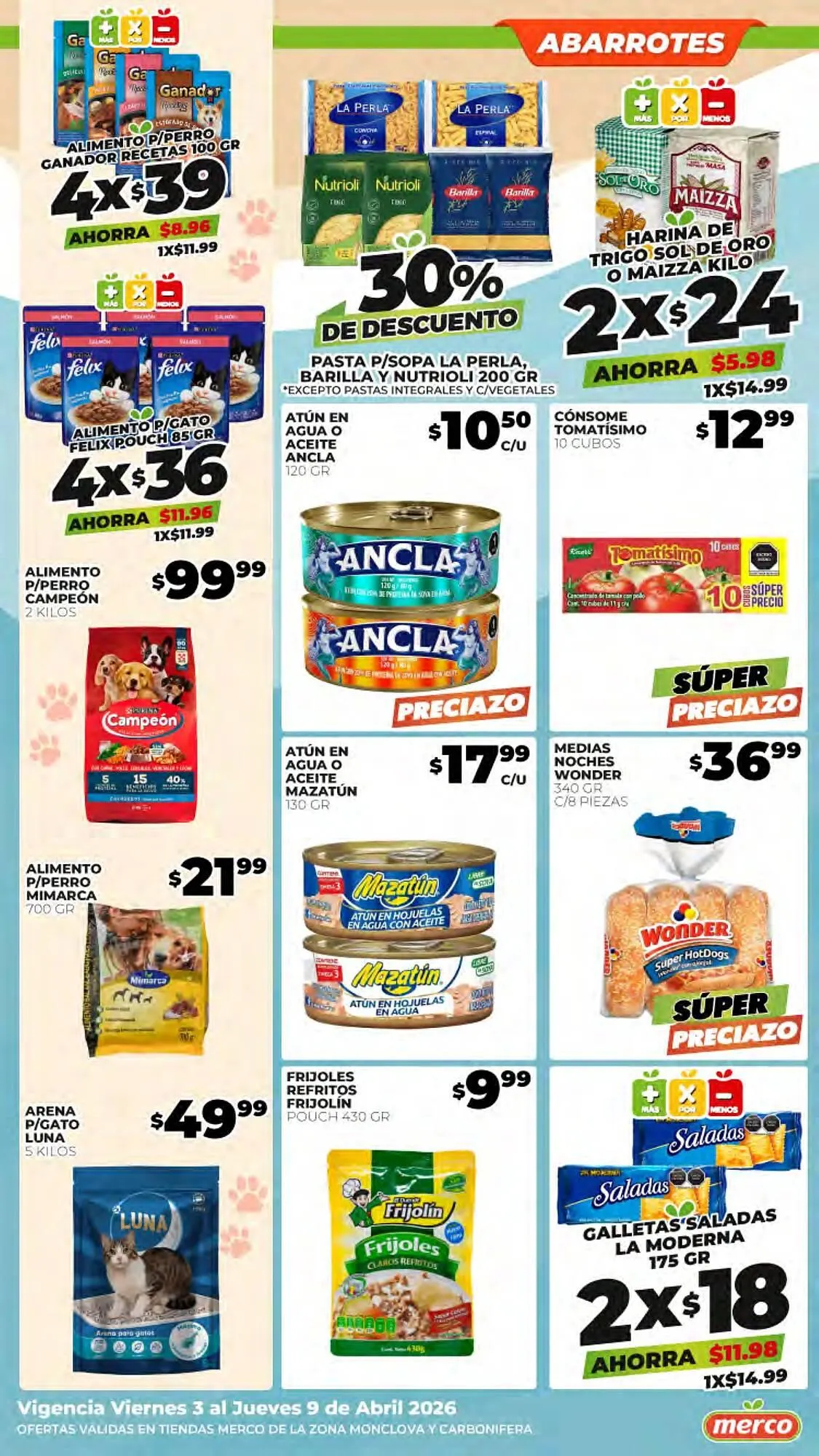 Catálogo de Folleto Merco 3 de abril al 9 de abril 2026 - Pagina 4