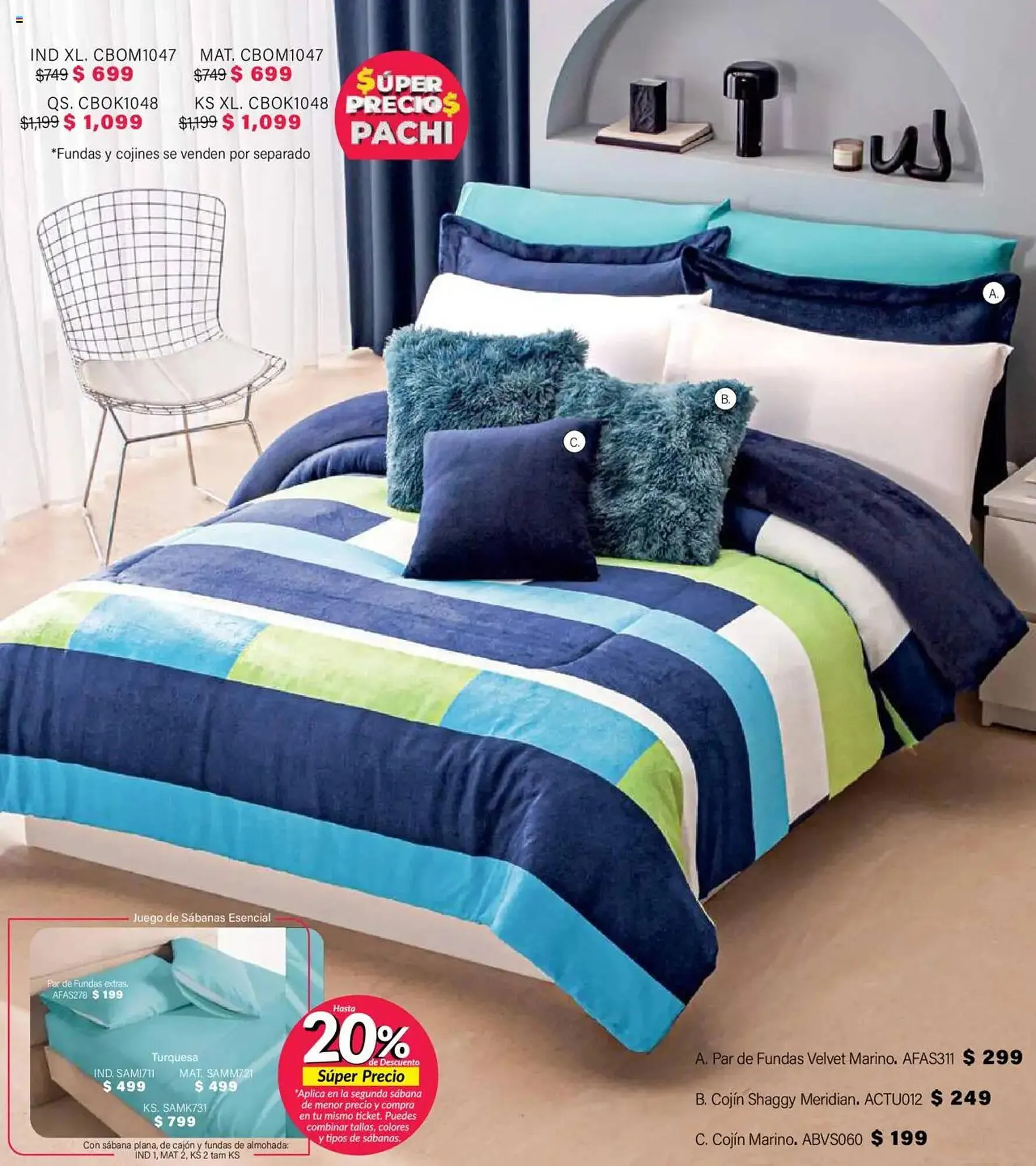 Catálogo de Catálogo Colchas Concord 1 de agosto al 1 de noviembre 2025 - Pagina 632