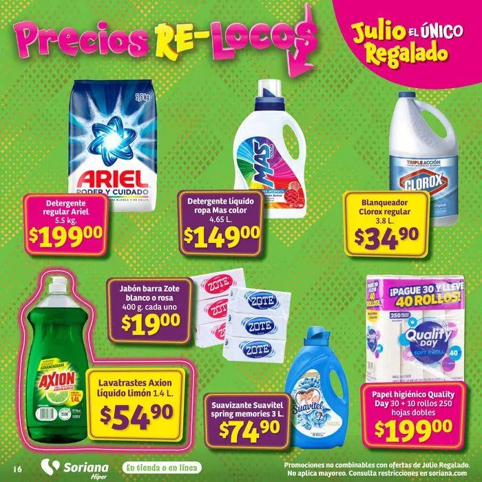 Catálogo de Julio Regalado Híper 22 de julio al 24 de julio 2024 - Pagina 16