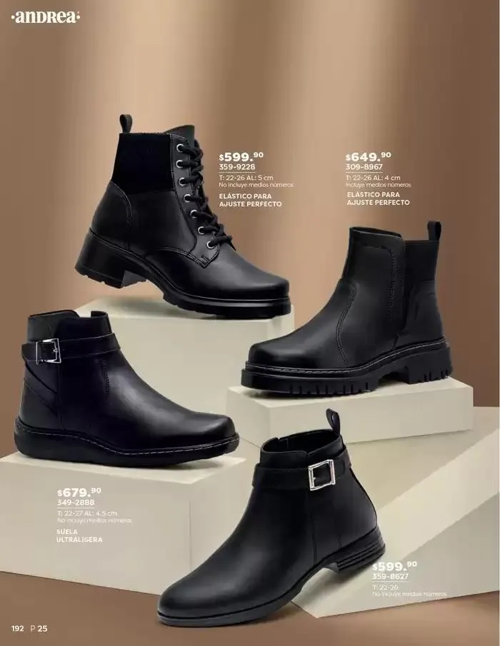 Catálogo de ANDREA | CALZADO DAMA 26 de enero al 24 de mayo 2025 - Pagina 192