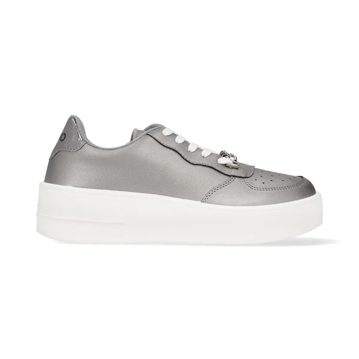 SNEAKER OZONO PARA MUJER ESTILO 652301 PLATA