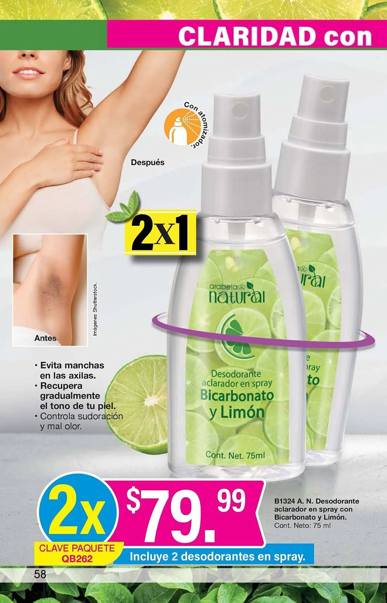 Catálogo de Catálogo Arabela 14 de agosto al 4 de septiembre 2025 - Pagina 58