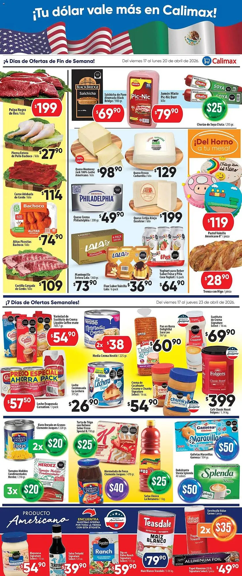Catálogo de Folleto Calimax 17 de abril al 20 de abril 2026 - Pagina 2