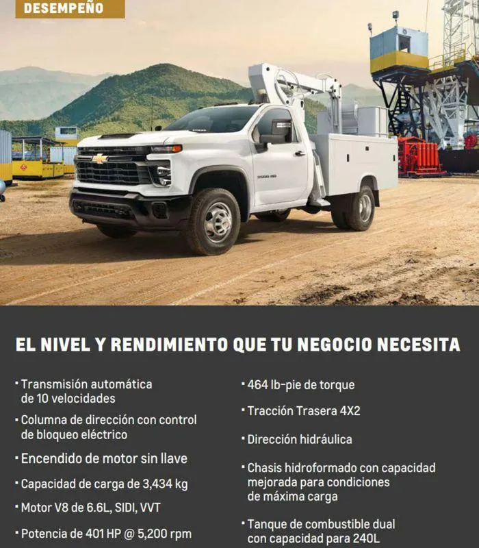Catálogo de Silverado 3500 2024 18 de enero al 31 de diciembre 2024 - Pagina 2