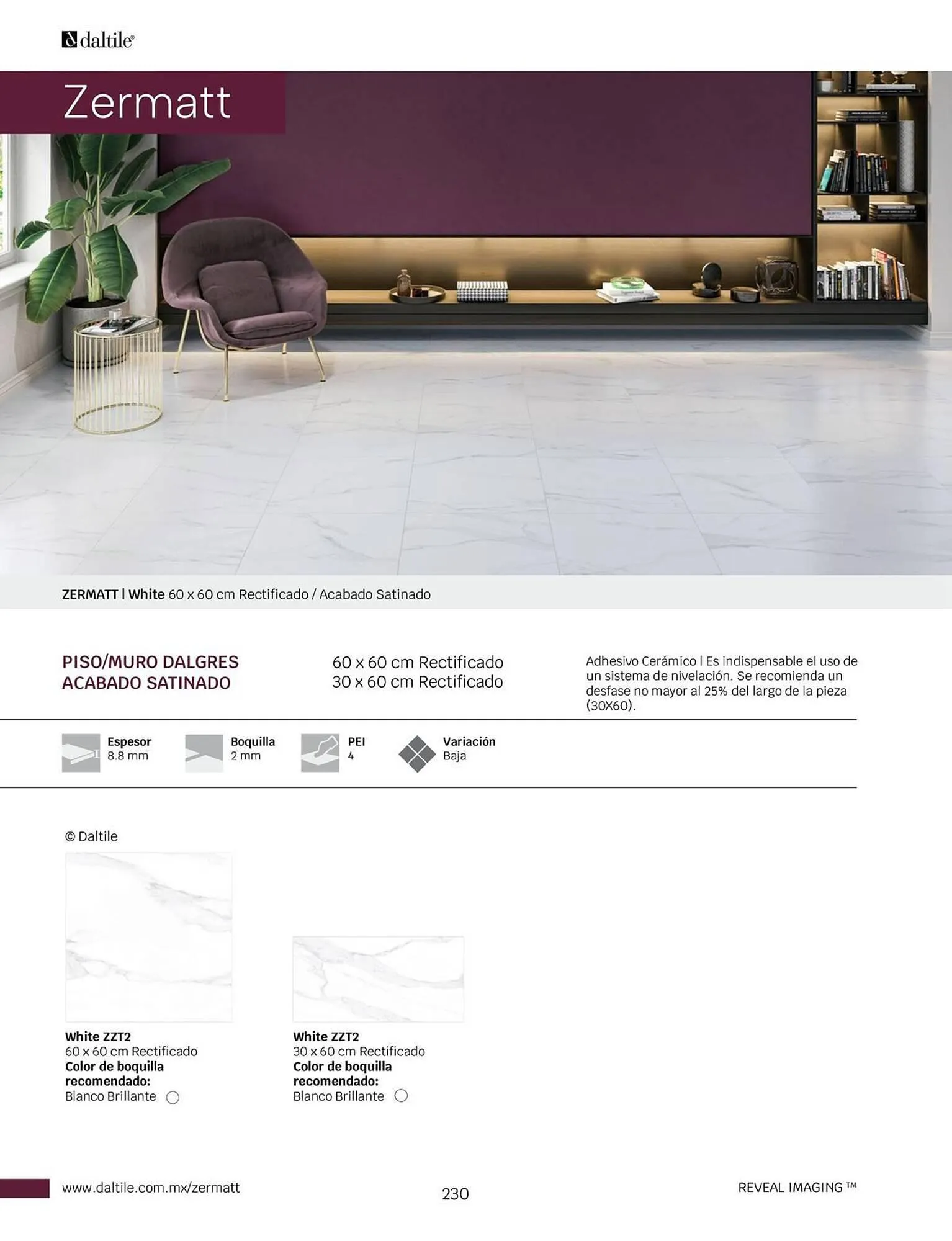 Catálogo de Catálogo Daltile 1 de enero al 31 de diciembre 2024 - Pagina 230
