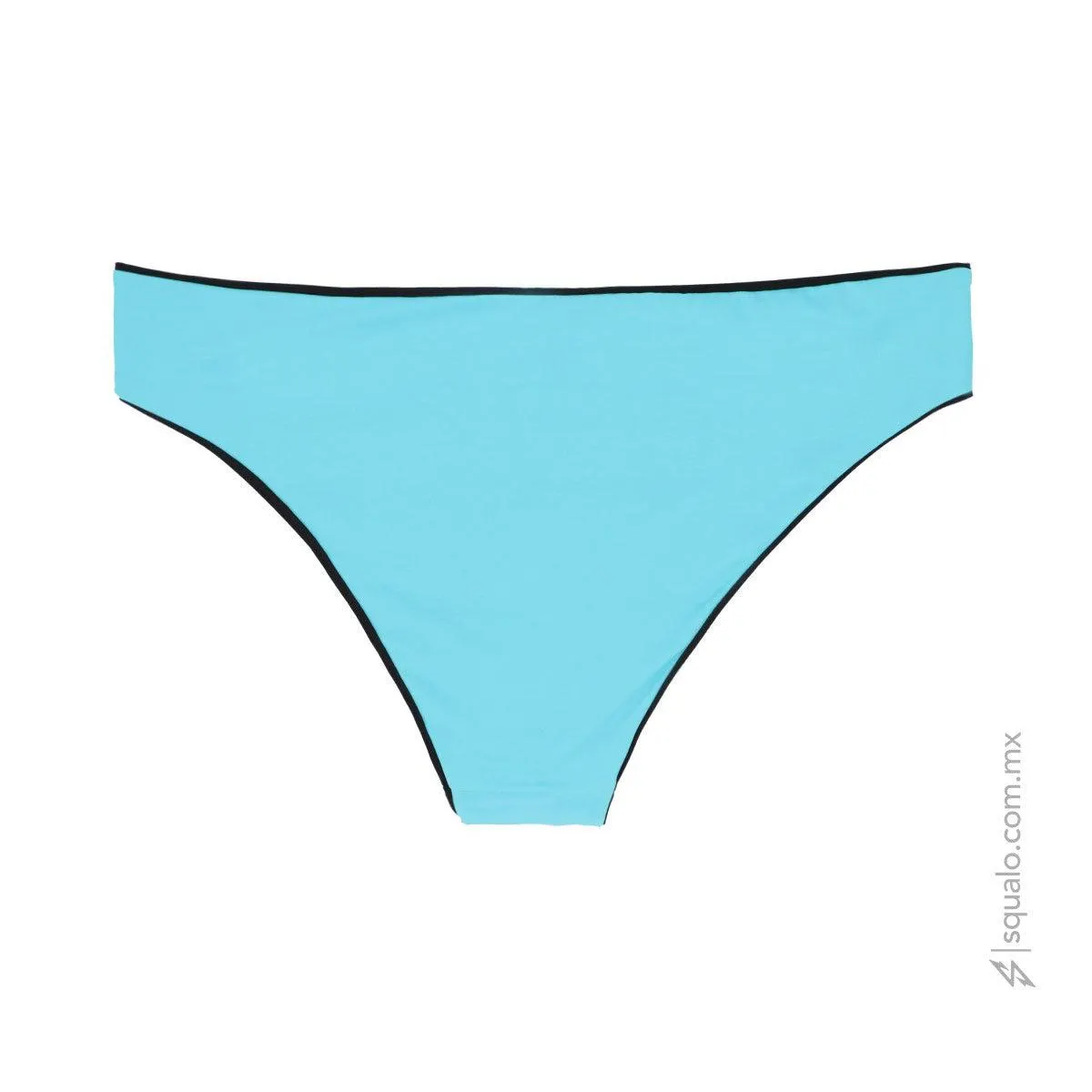 Bikini Bottom Mix & Match 2826 Reversible Negro/Turquesa SQ