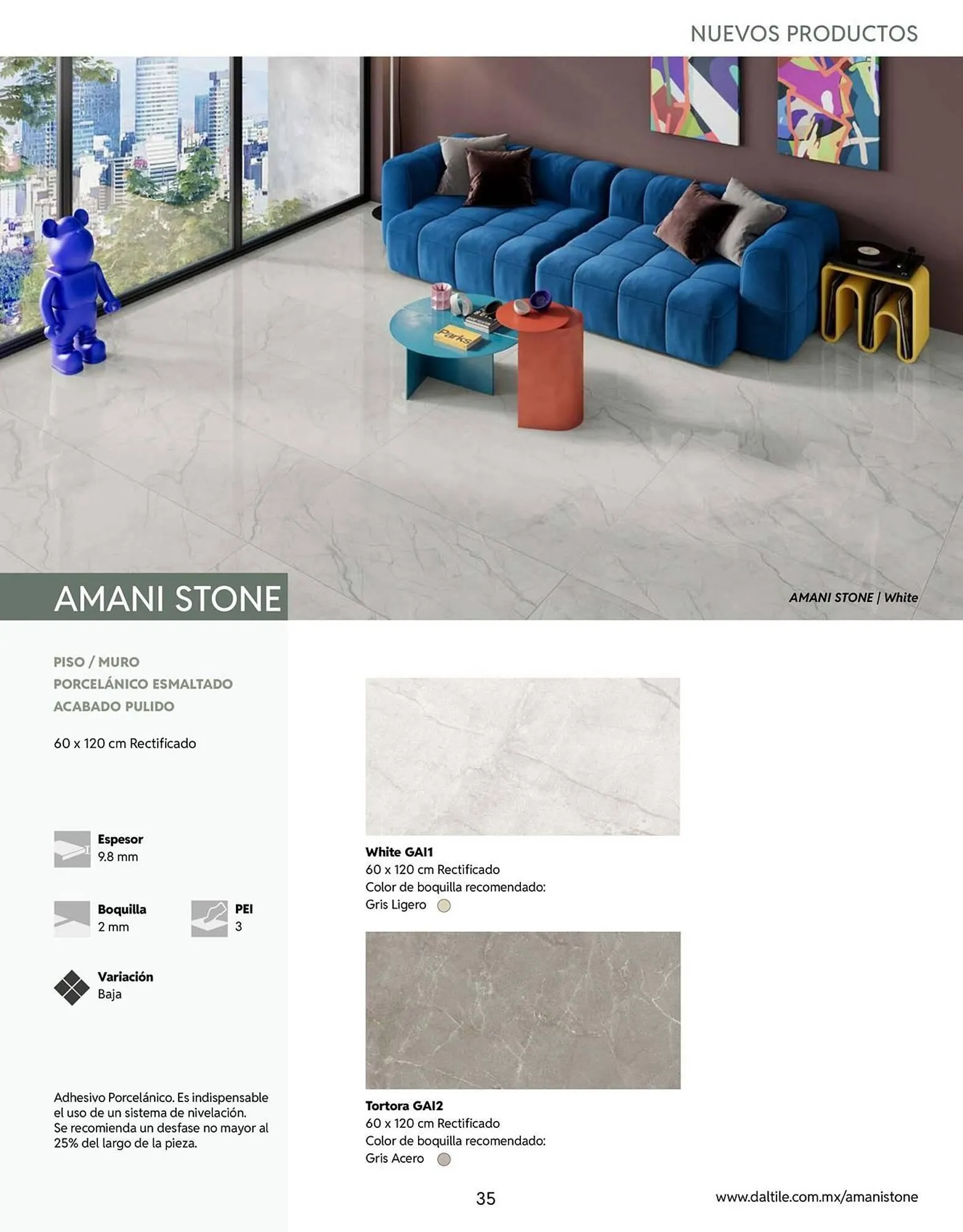 Catálogo de Catálogo Daltile 13 de enero al 31 de diciembre 2026 - Pagina 35