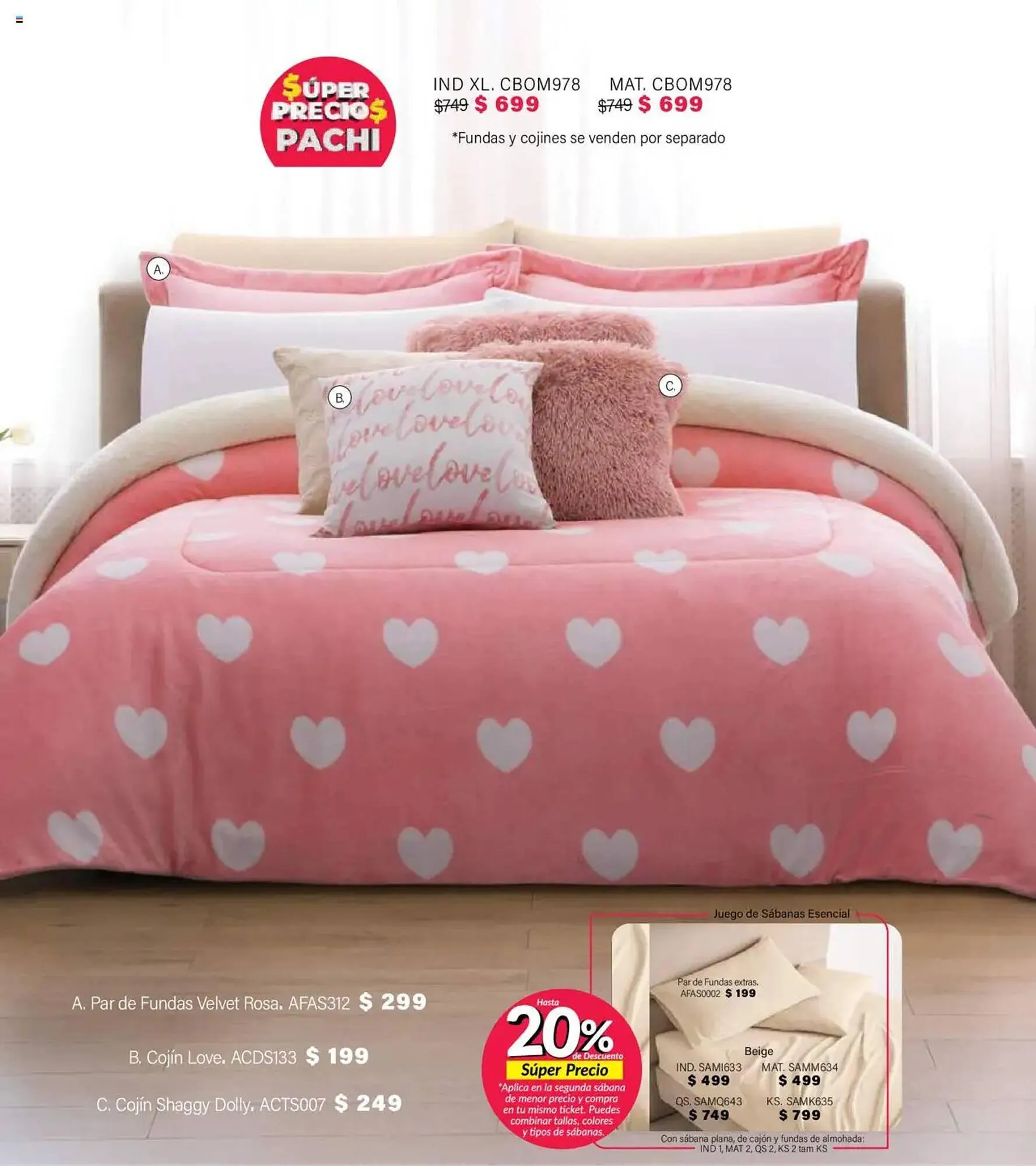 Catálogo de Catálogo Colchas Concord 1 de agosto al 1 de noviembre 2025 - Pagina 608