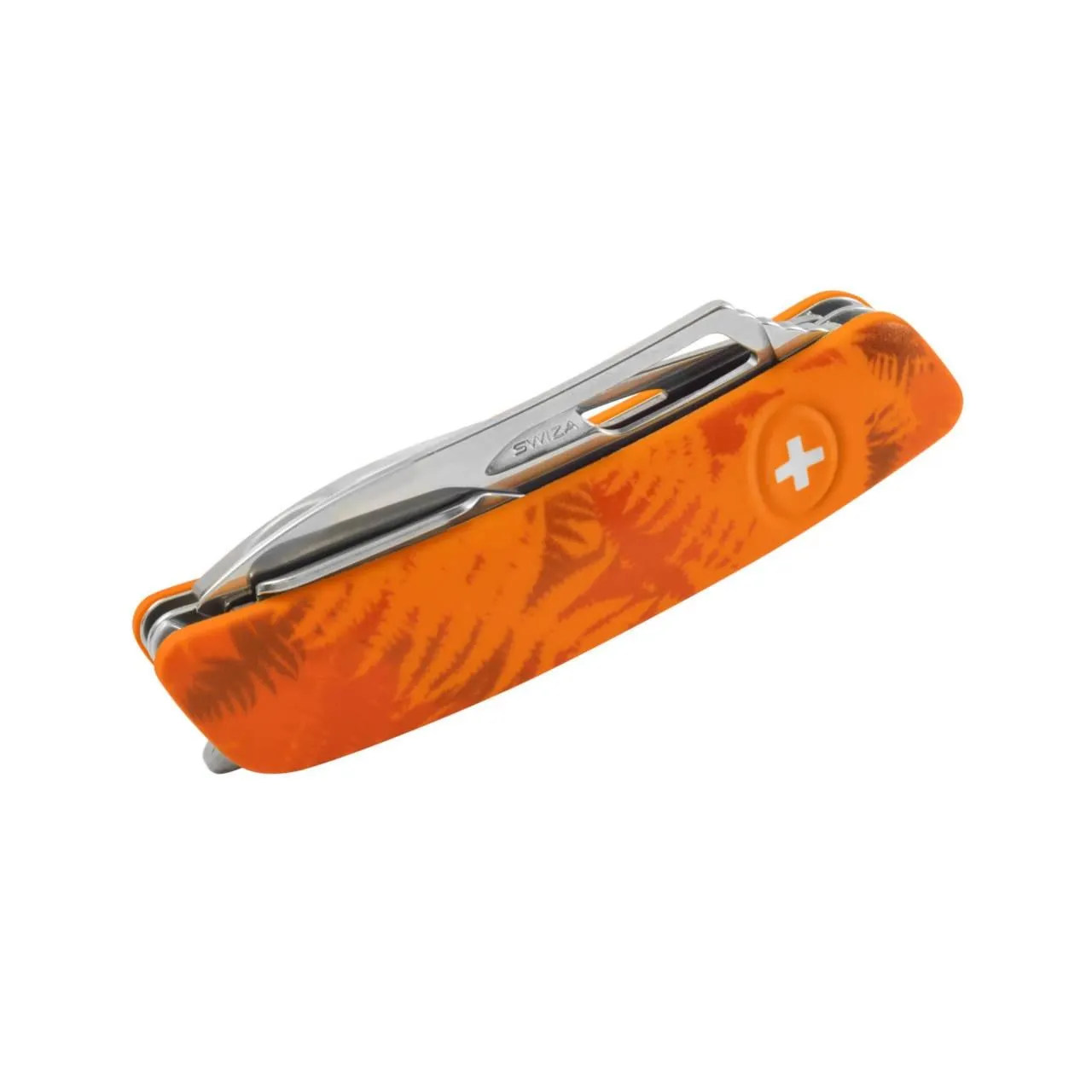 SWIZA SINGLE HAND SH04 TR-TT 12 FUNCIONES CAMO DE HOJAS NARANJA