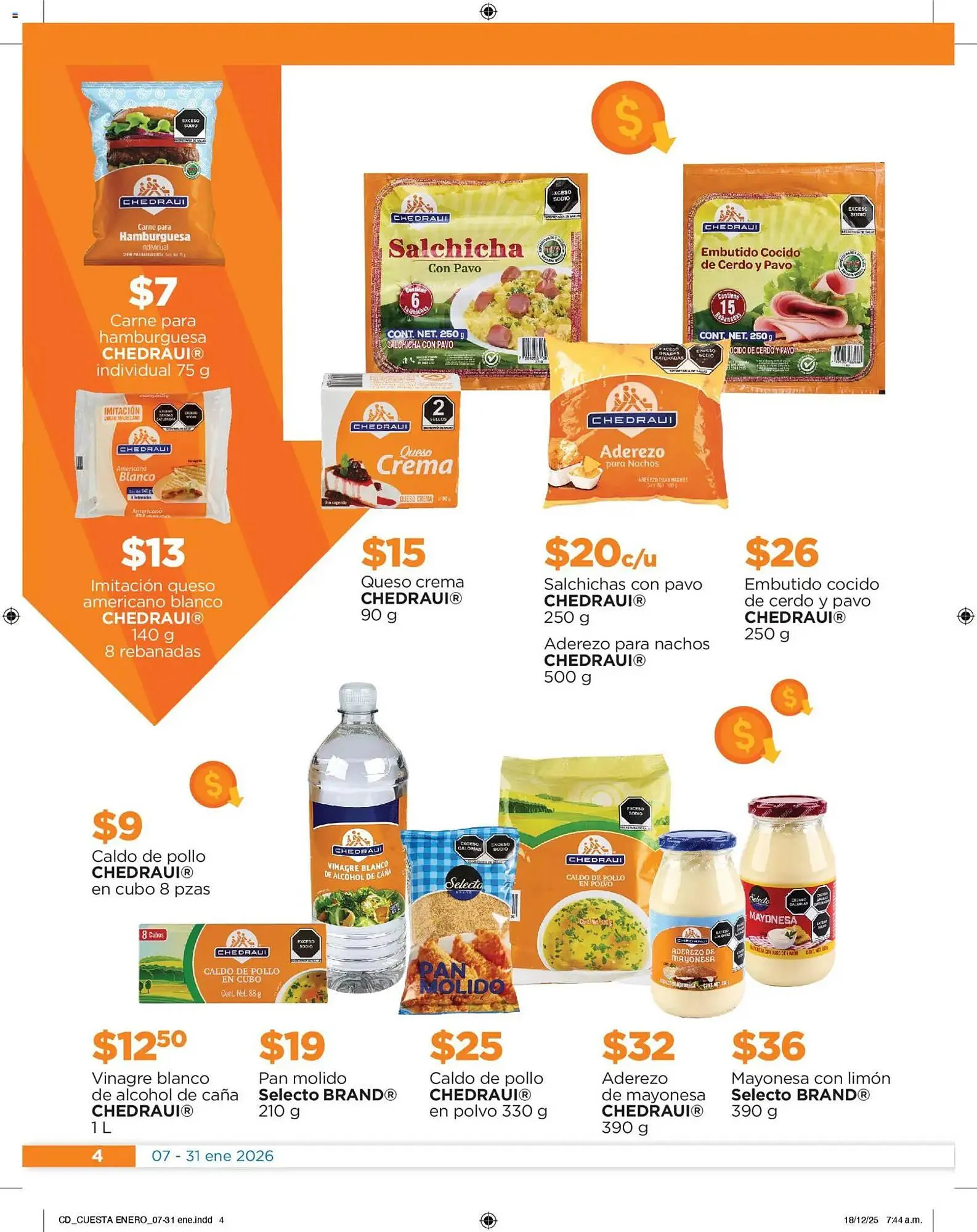 Catálogo de Folleto Chedraui 7 de enero al 1 de febrero 2026 - Pagina 4