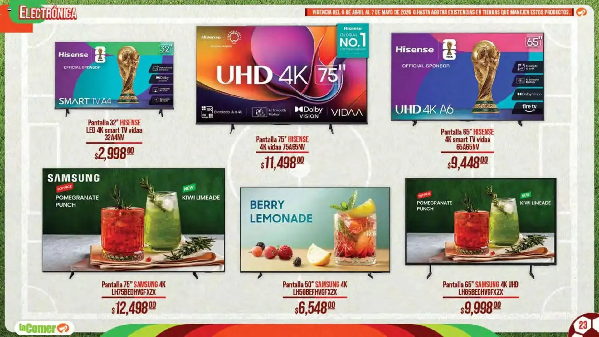 Catálogo de Folleto La Comer 8 de abril al 7 de mayo 2026 - Pagina 23