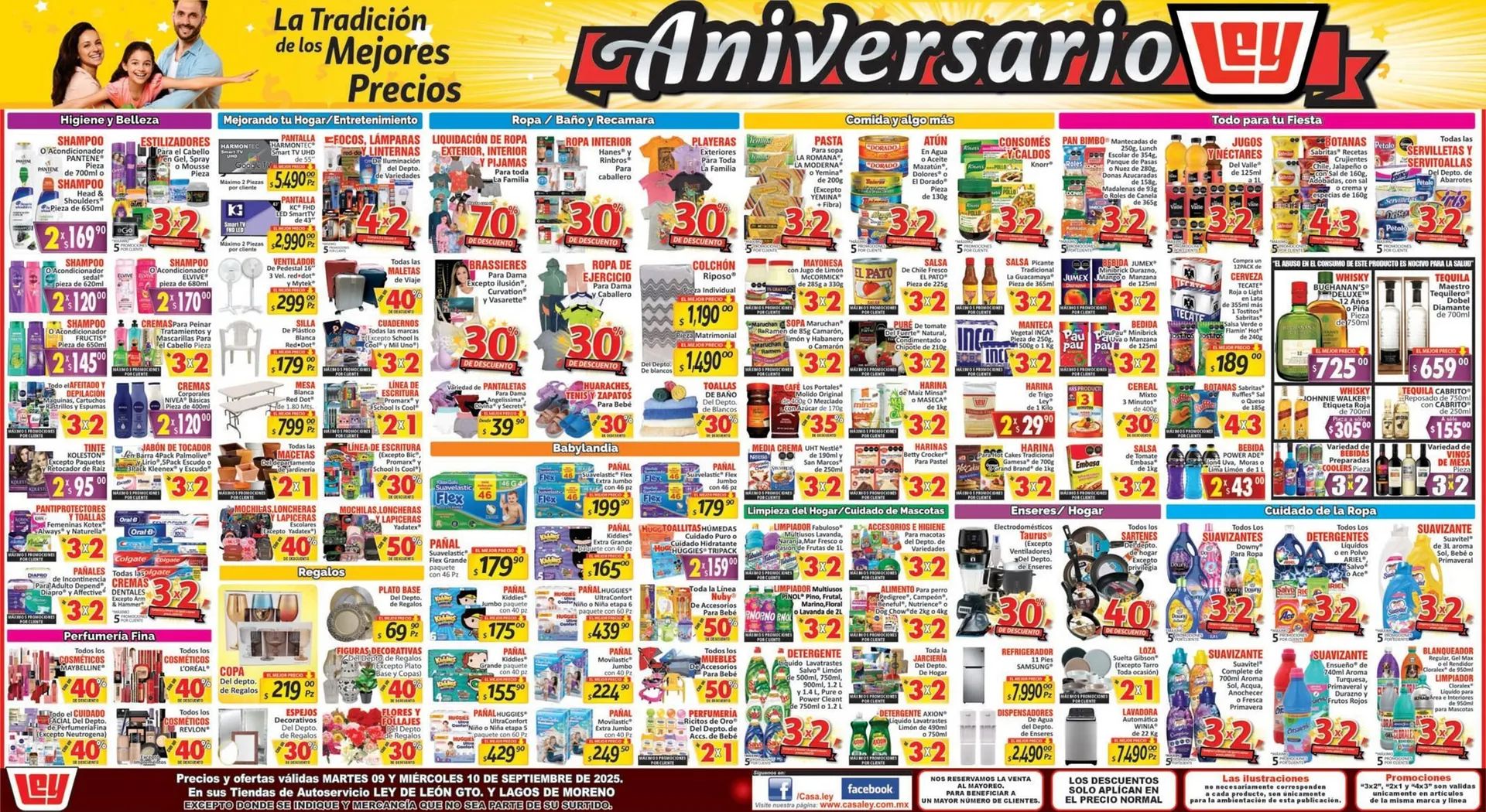 Catálogo de Folleto Casa Ley 9 de septiembre al 10 de septiembre 2025 - Pagina 2